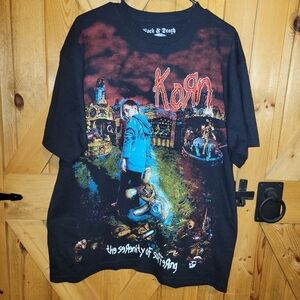 Rock & Death Korn Serenity of Suffering  Tee Mens XL